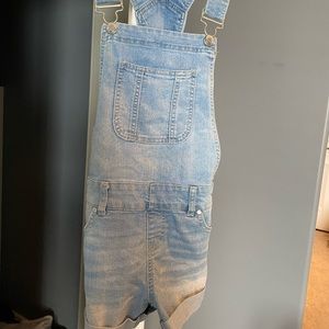 Denim overalls fits xsmall